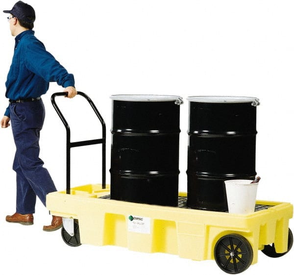 Enpac - Mobile Spill Containment Type: Spill Control Cart Number of Drums: 2 - Exact Tooling