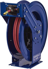 CoxReels - 125' Spring Retractable Hose Reel - 300 psi, Hose Included - Exact Tooling