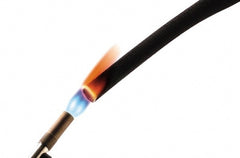 Techflex - Black High Temperature Cable Sleeve - 200' Coil Length, -94 to 1,200°F - Exact Tooling