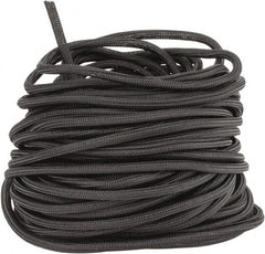 Techflex - Black Braided Cable Sleeve - 200' Coil Length, -103 to 257°F - Exact Tooling