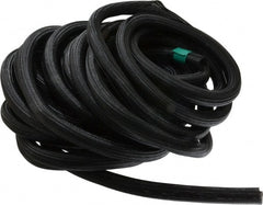 Techflex - Black Braided Cable Sleeve - 50' Coil Length, -103 to 257°F - Exact Tooling