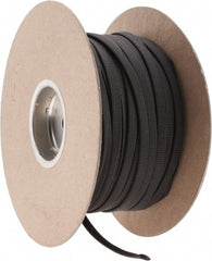 Techflex - Black Braided Expandable Cable Sleeve - 500' Coil Length, -103 to 257°F - Exact Tooling
