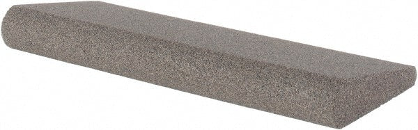 Made in USA - 4-1/2" Long x 1-3/4" Diam x 1/2" Thick, Aluminum Oxide Sharpening Stone - Round, Coarse Grade - Exact Tooling