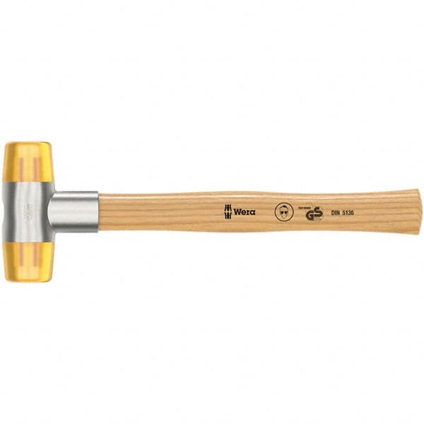 Wera - Non-Marring Hammers Head Type: Replaceable Face Head Material: Plastic - Exact Tooling