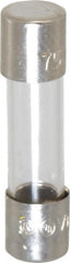 Cooper Bussmann - 250 VAC, 32 VDC, 0.75 Amp, Fast-Acting Miniature Glass Fuse - 20mm OAL, 10 at 125 V kA Rating, 5mm Diam - Exact Tooling