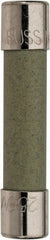 Cooper Bussmann - 250 VAC, 0.1 Amp, Time Delay Miniature Ceramic Fuse - 1-1/4" OAL, 1/4" Diam - Exact Tooling