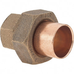 NIBCO - 3/4" Cast Copper Pipe Union - C x C, Pressure Fitting - Exact Tooling