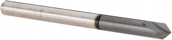 Value Collection - 1/8" Shank Diam, 2" OAL, 1/8" Cut Diam, Engraving Cutter - 0.06" LOC, Uncoated - Exact Tooling