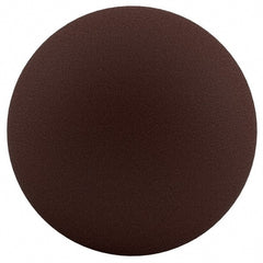 Merit Abrasives - 12" Diam, 150 Grit Aluminum Oxide Adhesive PSA Disc - Medium Grade, Black, Cloth Backing, Flexible, Use with Stationary Disc Sanders - Exact Tooling