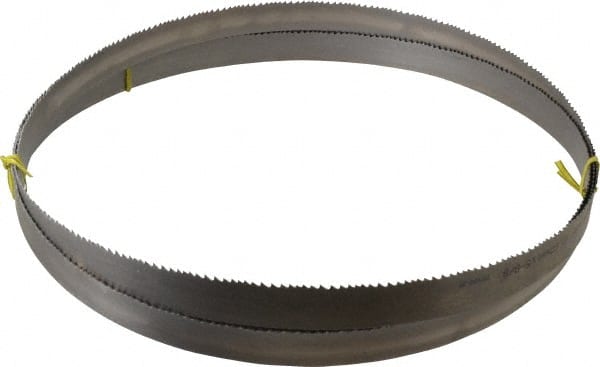 Starrett - 5 to 8 TPI, 11' 9" Long x 1" Wide x 0.035" Thick, Welded Band Saw Blade - Bi-Metal, Toothed Edge, Raker Tooth Set, Contour Cutting - Exact Tooling