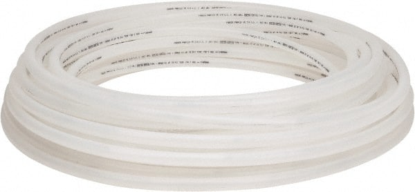 Parker - 1/2" ID x 5/8" OD, 1/16" Wall Thickness, 100' Long, Polyethylene Tube - Natural, 70 Max psi, -80 to 150°F - Exact Tooling