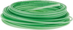 Parker - 11/64" ID x 1/4" OD, 0.04" Wall Thickness, 100' Long, Polyethylene Tube - Green, 120 Max psi, -80 to 150°F - Exact Tooling