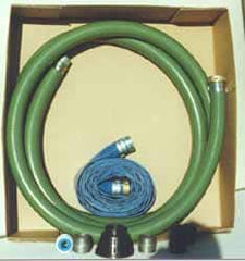 Value Collection - Hose Accessory Kit - Steel Connections/HDPE Strainer, For Use with Pacer Pump - Exact Tooling