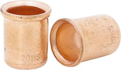 Ideal - 14 to 4 AWG Compatible, Noninsulated, Crimp-On Butt Splice Terminal - Copper - Exact Tooling