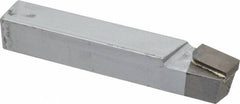 Made in USA - 5/8 x 5/8" Shank, Lead Angle Turning Single Point Tool Bit - BR-10, Grade C2 - Exact Tooling