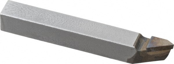 Made in USA - 5/16 x 5/16" Shank, Offset Threading Single Point Tool Bit - ER-5, Grade C2 - Exact Tooling