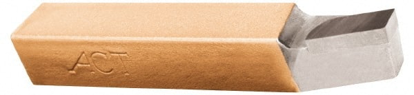 Made in USA - 7/16 x 7/16" Shank, Lead Angle Turning Single Point Tool Bit - BL-7, Grade C5 - Exact Tooling