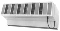 TPI - 3 Phase, 240 Volt, 10,000 Watt, 24 Amp, 35 Max Fuse A, Air Conditioner Air Curtain Heater - 34,130 BTU Output, 48" Wide - Exact Tooling