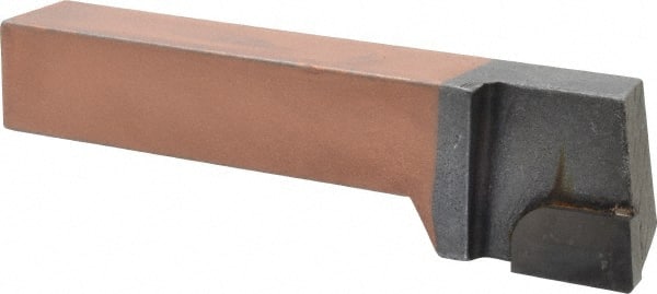 Made in USA - 3/4 x 3/4" Shank, Offset Side Cutting Single Point Tool Bit - GL-12, Grade C5 - Exact Tooling