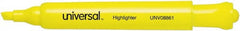 UNIVERSAL - Yellow Highlighter - Chisel Tip, Water Base Ink - Exact Tooling