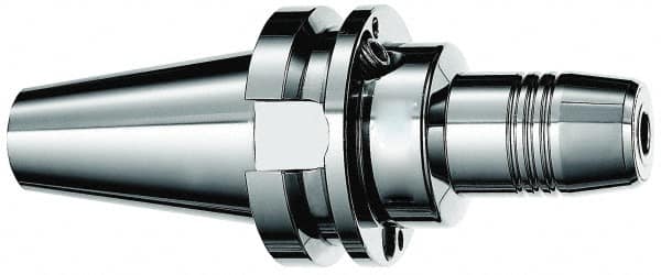 Accupro - BT40 Taper Shank, 3/4" Hole Diam, Hydraulic Tool Holder/Chuck - 42mm Nose Diam, 90mm Projection, 37.8mm Clamp Depth, 25,000 RPM, Through Coolant - Exact Tooling