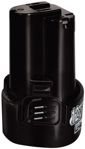Makita - 12 Volt Lithium-Ion Power Tool Battery - 1.3 Ahr Capacity, 50 min Charge Time, Series LXT - Exact Tooling