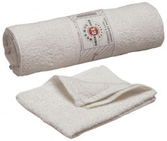 Ability One - 16 Inch Long x 19 Inch Wide Cotton Shop Cloths - White, Box - Exact Tooling
