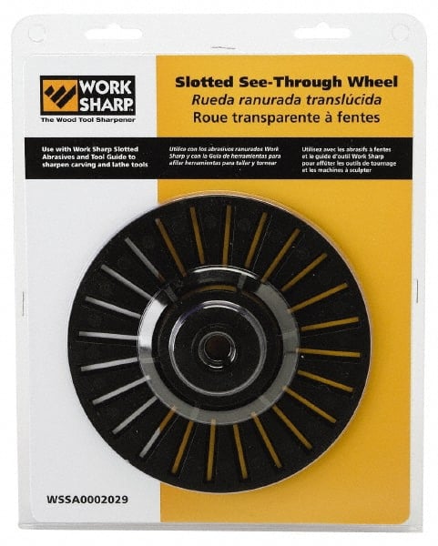 Work Sharp - 6" Diam, 1/2" Hole Size, WS2000 Tool & Cutter Grinding Wheel - Exact Tooling