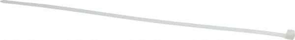 Thomas & Betts - 14.2" Long Natural (Color) Nylon Standard Cable Tie - 120 Lb Tensile Strength, 1.91mm Thick, 2-7/8" Max Bundle Diam - Exact Tooling