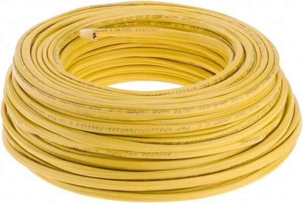 Southwire - NM-B, 12 AWG, 20 Amp, 250' Long, Stranded Core, 1 Strand Building Wire - Yellow, PVC Insulation - Exact Tooling
