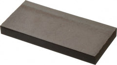Made in USA - 2" Wide x 4" Long x 3/8" Thick, Rectangular Abrasive Stick - Medium Grade - Exact Tooling