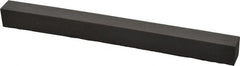 Made in USA - 1/2" Wide x 6" Long x 1/2" Thick, Square Abrasive Stick - Medium Grade - Exact Tooling