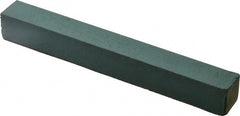 Made in USA - 3/4" Wide x 6" Long x 3/4" Thick, Square Abrasive Stick - Coarse Grade - Exact Tooling