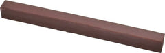 Made in USA - 1/2" Wide x 6" Long x 1/2" Thick, Square Abrasive Stick - Fine Grade - Exact Tooling