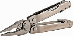 Leatherman - 19 Piece, Multi-Tool Set - 7" OAL, 4-1/2" Closed Length - Exact Tooling