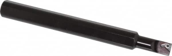 Carmex - Internal Thread, Right Hand Cut, 3/4" Shank Width x 3/4" Shank Height Indexable Threading Toolholder - 7" OAL, 11IR Insert Compatibility, SI Toolholder, Series SIR - Exact Tooling