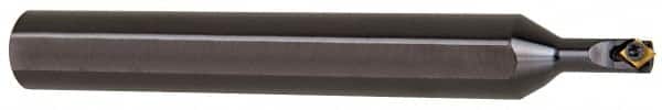 Carmex - Internal Thread, Right Hand Cut, 1/2" Shank Width x 0.205" Shank Height Indexable Threading Toolholder - 4" OAL, 06IR Insert Compatibility, SI Toolholder - Exact Tooling