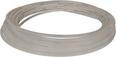 Parker - 3/8" ID x 1/2" OD, 1/16" Wall Thickness, 100' Long, Polyethylene Tube - Natural, 90 Max psi, -80 to 150°F - Exact Tooling