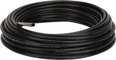 Parker - 8mm OD, 100' Long, Polyethylene Tube - Black, -80 to 150°F - Exact Tooling