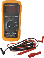 Fluke - 27-II, CAT IV, CAT III, 1,000 VAC/VDC, Digital True RMS Auto Ranging Manual Ranging Multimeter - 50 mOhm, Measures Voltage, Capacitance, Current, Frequency, Resistance - Exact Tooling