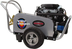 Simpson - Gas, 20.8 hp, 5,000 psi, 5 GPM, Cold Water Pressure Washer - Triplex Plunger, 50' x 3/8" Hose - Exact Tooling