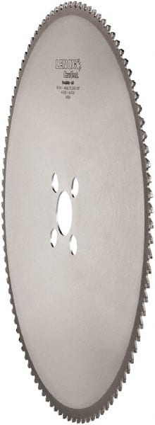 Lenox - 460mm Diam, 50mm Arbor Hole Diam, 100 Tooth Wet & Dry Cut Saw Blade - Cermet-Tipped, Clean Action, Standard Round Arbor - Exact Tooling