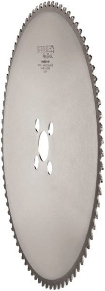 Lenox - 580mm Diam, 80mm Arbor Hole Diam, 80 Tooth Wet & Dry Cut Saw Blade - Cermet-Tipped, Clean Action, Standard Round Arbor - Exact Tooling