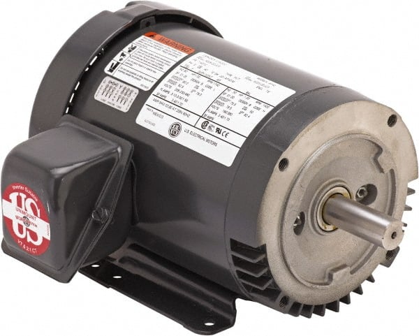US Motors - Industrial Electric AC/DC Motors Motor Type: Three Phase Premium Efficient Type of Enclosure: TEFC - Exact Tooling