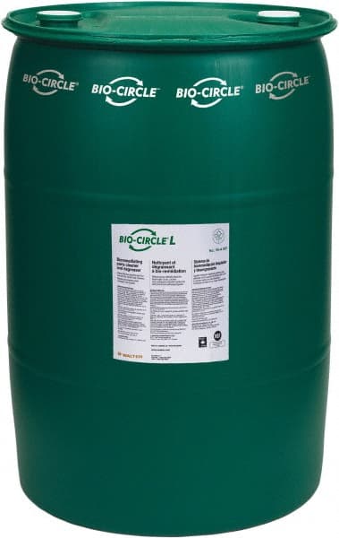 Bio-Circle - 55 Gal Drum Parts Washer Fluid - Water-Based - Exact Tooling