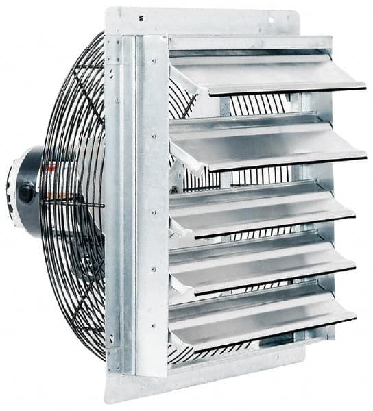 Fantech - 7" Blade, 1/30 hp, 140 Max CFM, Single Phase Vertical & Horizontal Mounting Direct Drive Fan - 1.4 Amps, 115 Volts, 1 Speed - Exact Tooling