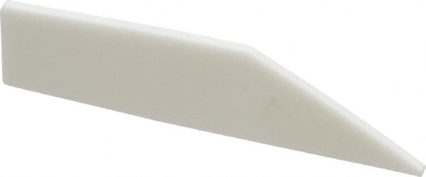 Noga - Bi-Directional Ceramic Deburring Scraper Blade - Round Blade Cross Section, Use on Straight Edge Surfaces - Exact Tooling