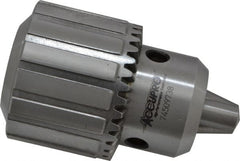 Accupro - 1/2-20, 1/32 to 5/8" Capacity, Threaded Mount Drill Chuck - Keyed, 57mm Sleeve Diam, 77mm Open Length - Exact Tooling