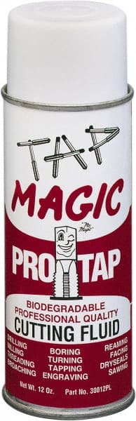 Tap Magic - Tap Magic ProTap, 12 oz Aerosol Cutting & Tapping Fluid - Semisynthetic - Exact Tooling