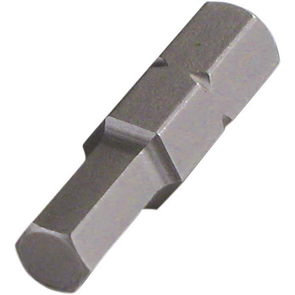 Wiha - 1/4" Hex Insert Bit Set - 1/4" Hex Drive, 6" OAL - Exact Tooling